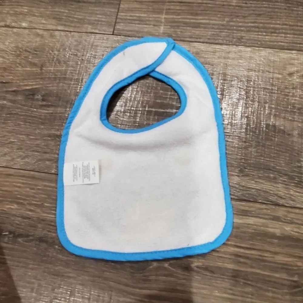 Baby Bib Set One Size 6 Pieces Blue, Yellow, White and Etc.
